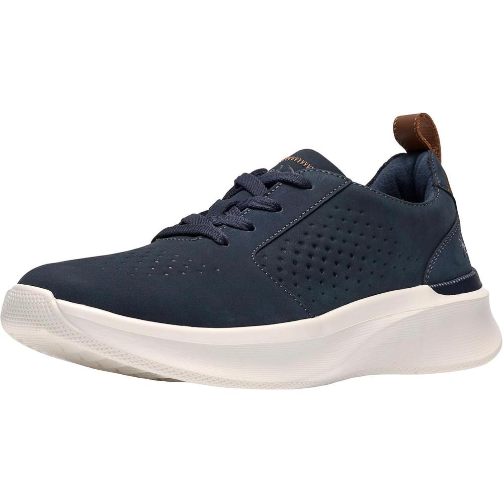 imageClarks Mens Solevana Style CloudSteppers SneakerNavy Nubuck