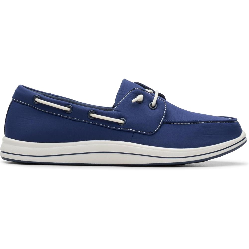 imageClarks Womens Breeze EdgeNavy Textile