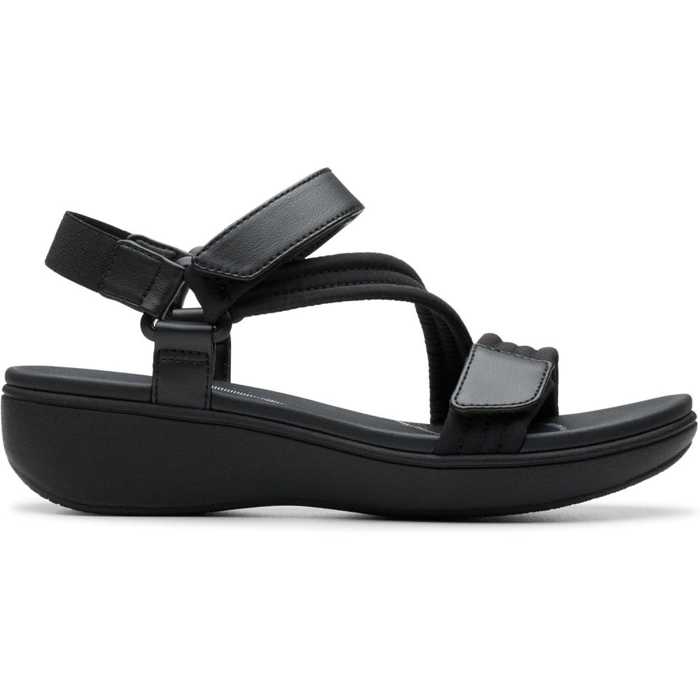 imageClarks Womens Breezerae SunBlack Textile