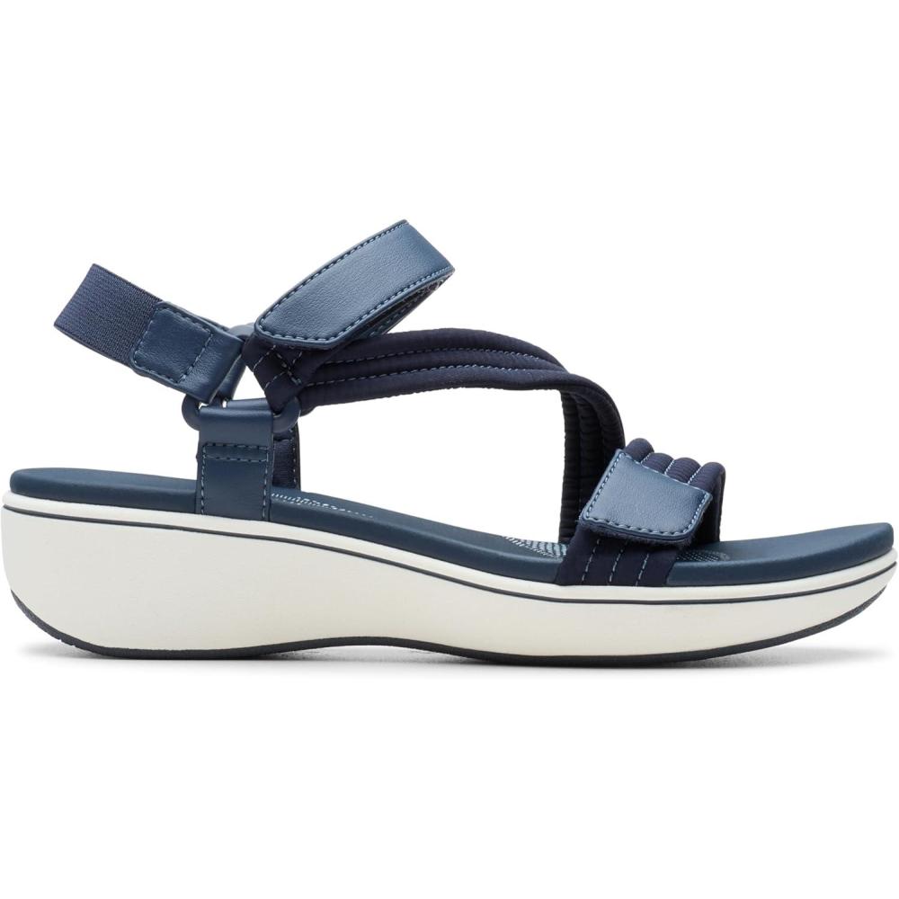 imageClarks Womens Breezerae SunNavy Textile