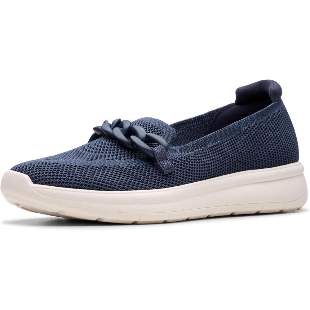 imageClarks Womens Ezrinn CoveNavy Textile