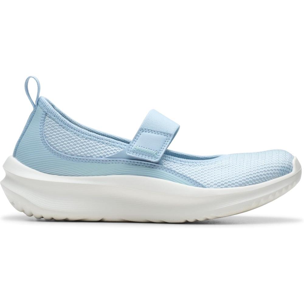 imageClarks Womens Solevana JaneLight Blue Textile