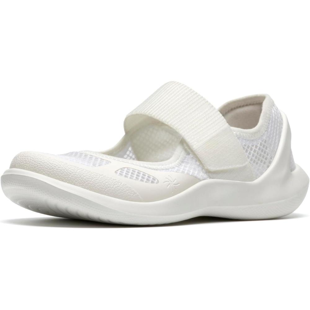 imageClarks Womens Solevana StrapWhite Textile
