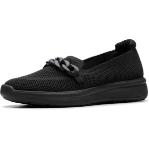 Clarks Women’s Ezrinn Cove(Black/Black Textile)
