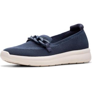 Clarks Women’s Ezrinn Cove(Navy Textile)