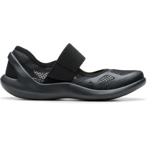Clarks Women’s Solevana Strap(Black Textile)