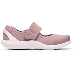 Clarks Women’s Solevana Strap(Dusty Rose Interest Textile)