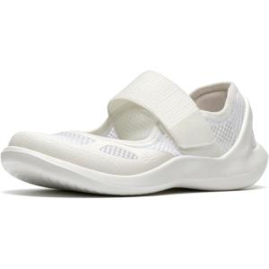 Clarks Women’s Solevana Strap(White Textile)