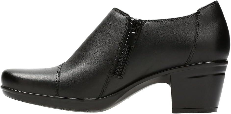 imageClarks Womens Emslie Warren Zipper Ankle BootBlack