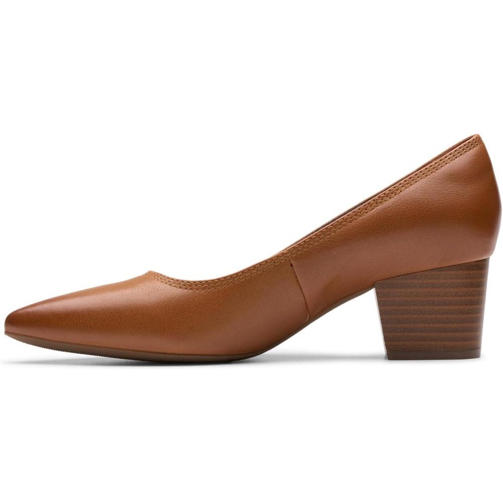 imageClarks Womens Ellanie HopeTan Leather