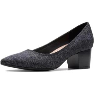 Clarks Women’s Ellanie Hope(Charcoal Intrest Textile)