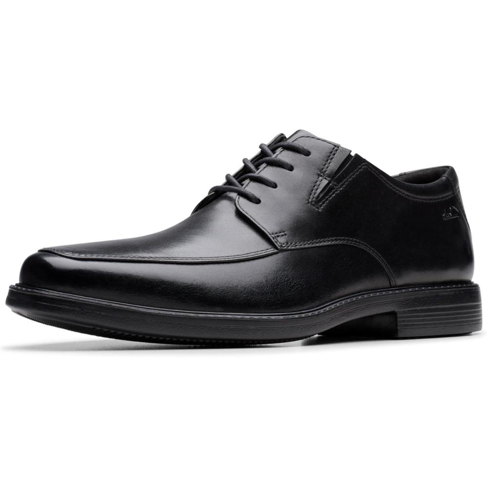 imageClarks Mens Cosgrove ApronBlack Leather
