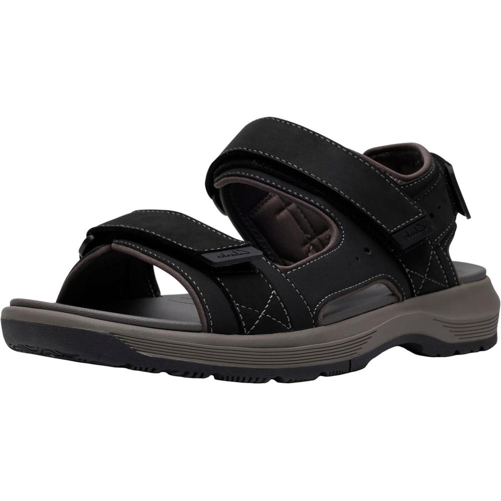 imageClarks mens Guideview TrekBlack Leather