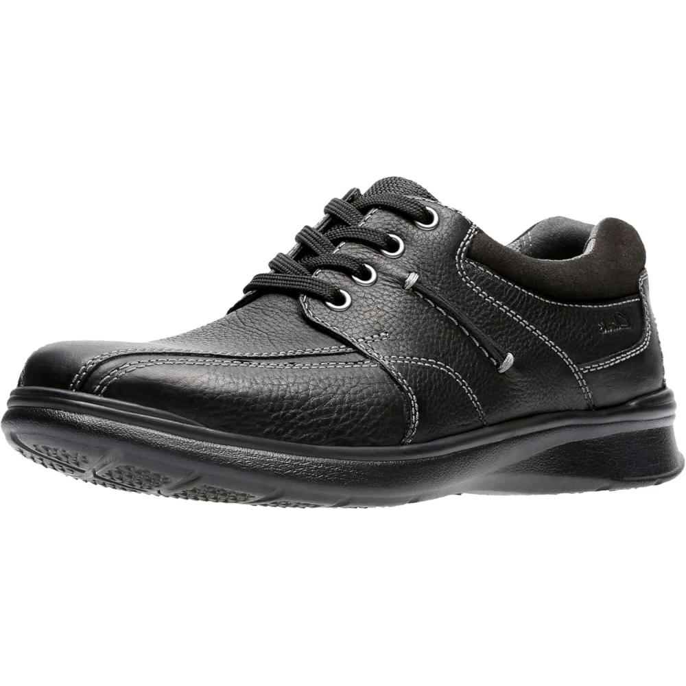 imageClarks Mens Cotrell Walk OxfordBlack Oily