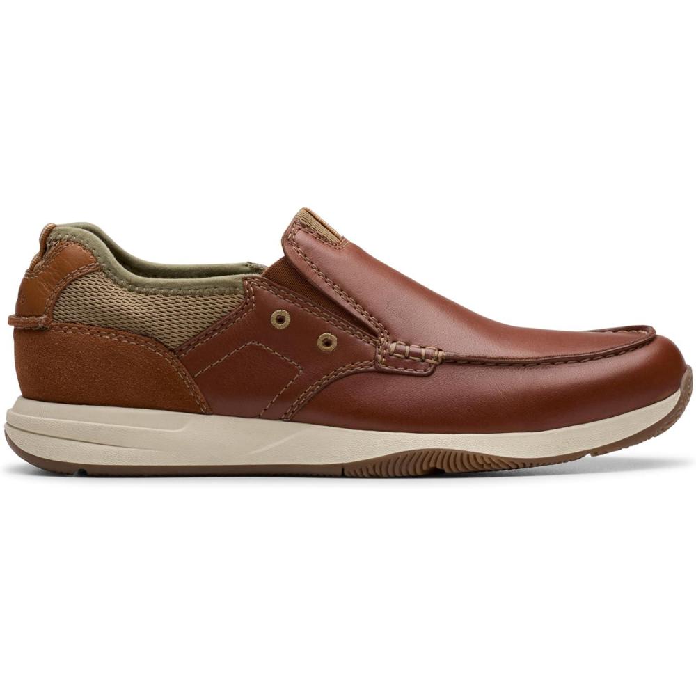imageClarks Mens Sailview StepDark Tan Nubuck