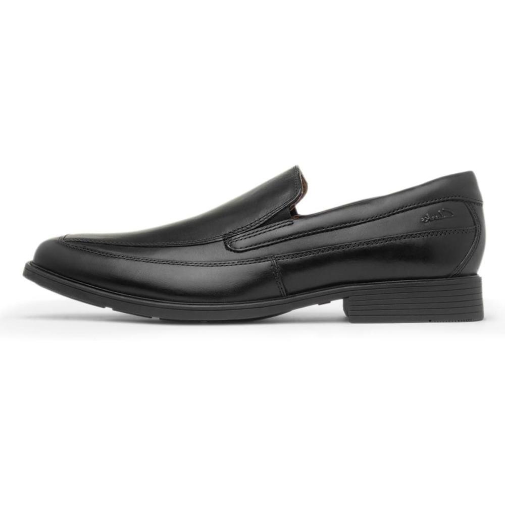 imageClarks Mens Tilden Free LoaferBlack Black Leather