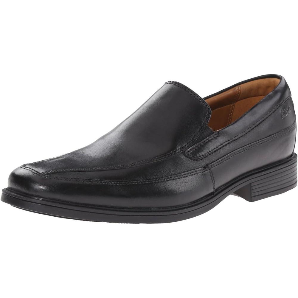imageClarks Mens Tilden Free LoaferBlack Leather