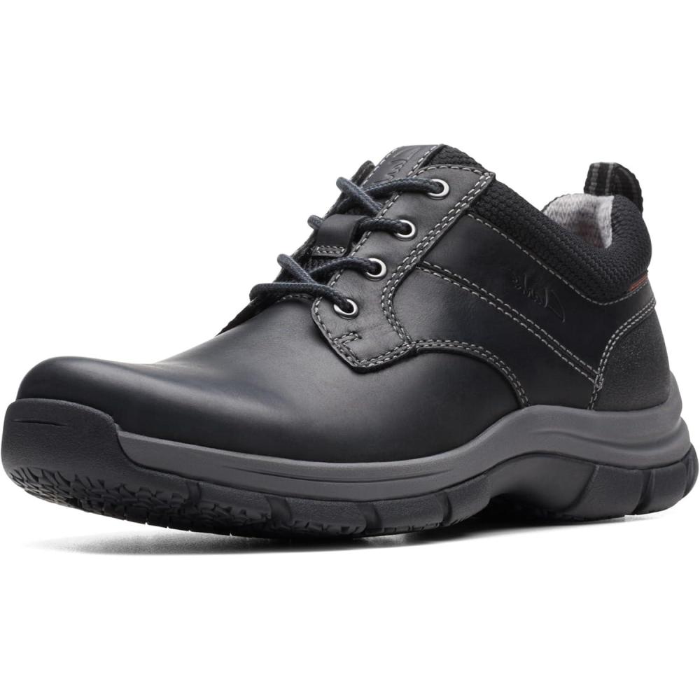 imageClarks Mens Walpath LowBlack Leather