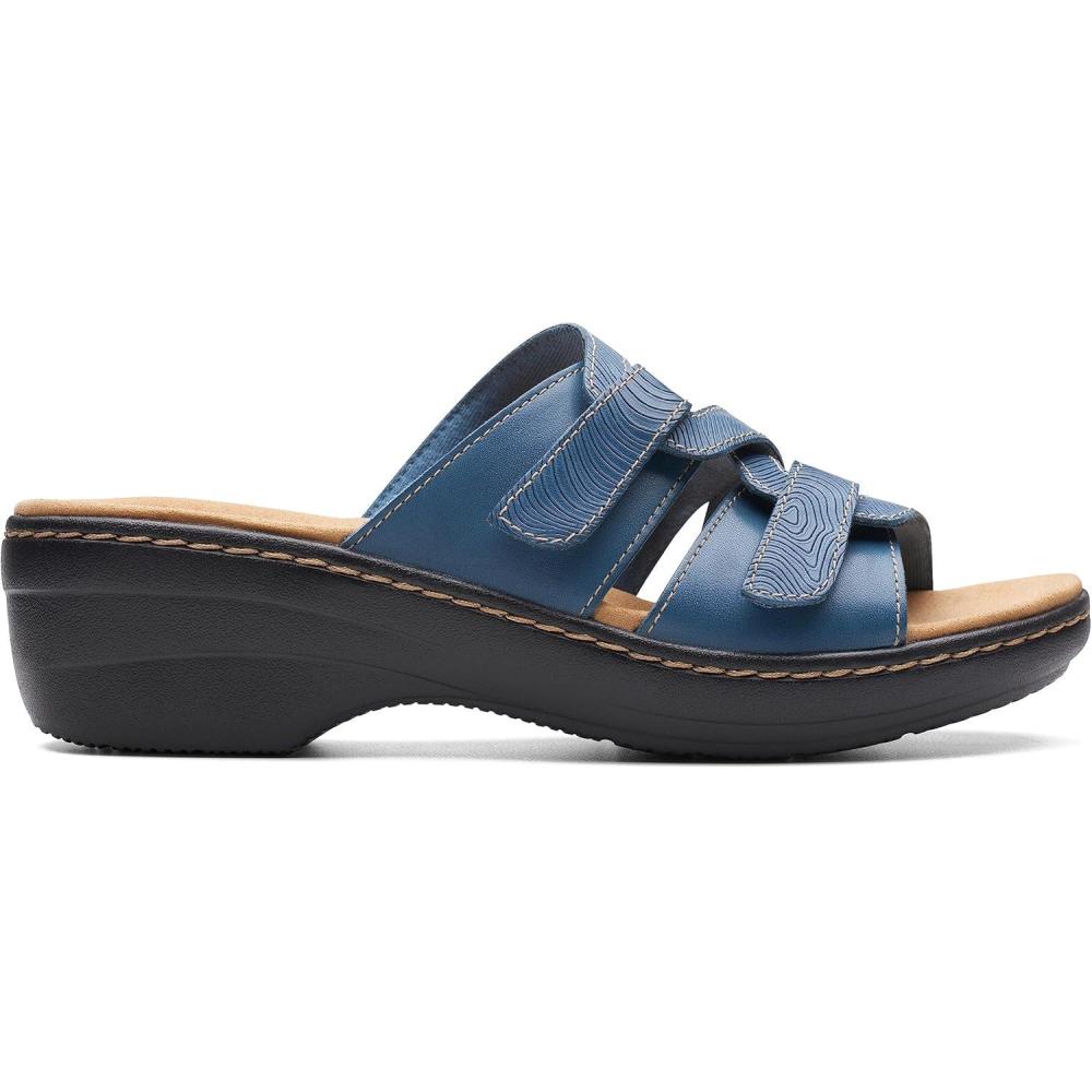 imageClarks Collection Womens Merliah Karli SandalBlue Leather