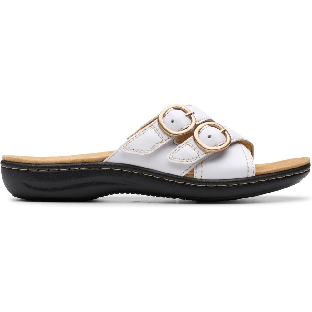 imageClarks Womens Laurieann OpalWhite Leather