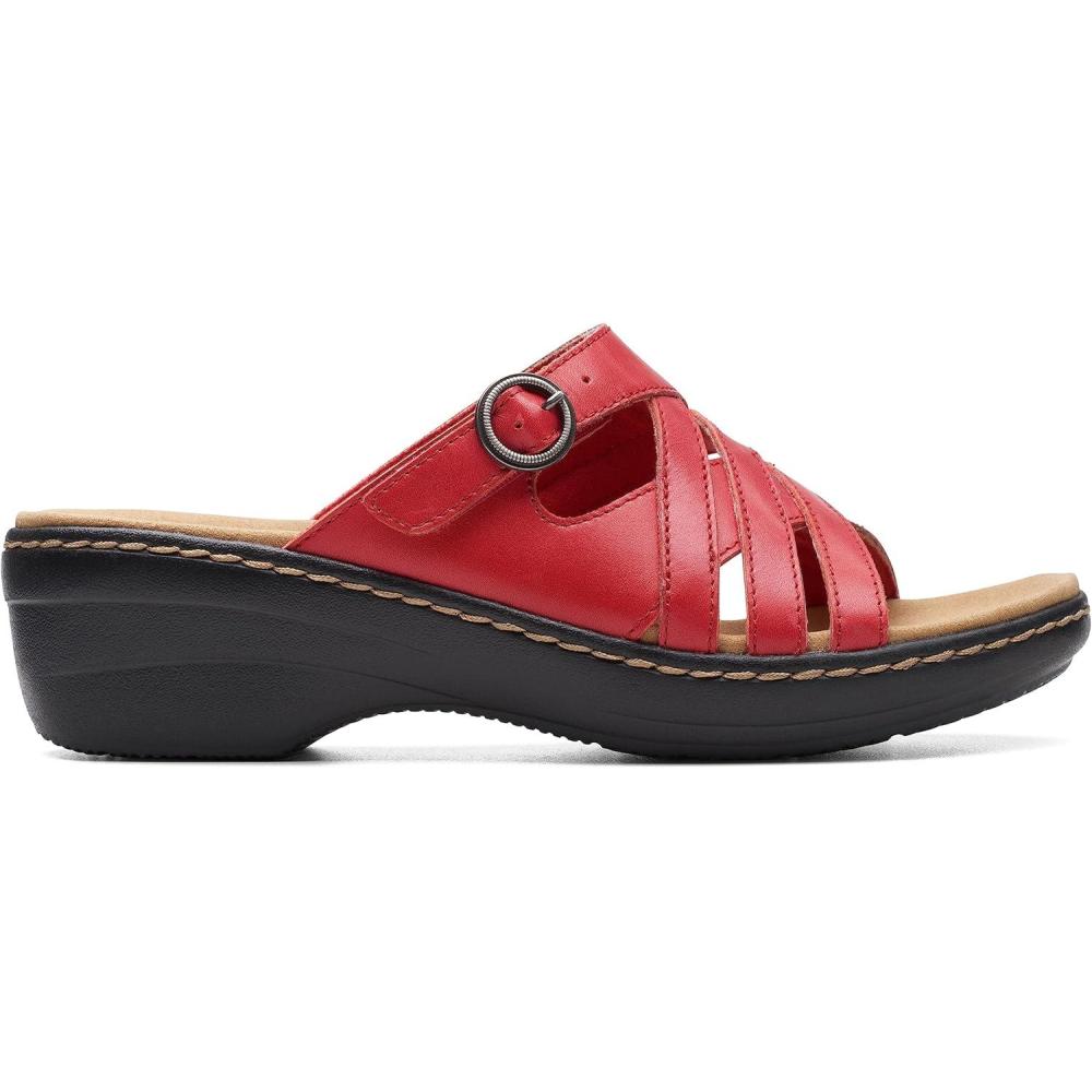imageClarks Womens Merliah HollyRed Leather