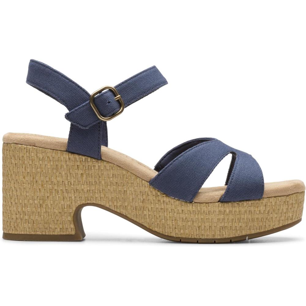 imageClarks Womens Nerisa TwistNavy Canvas