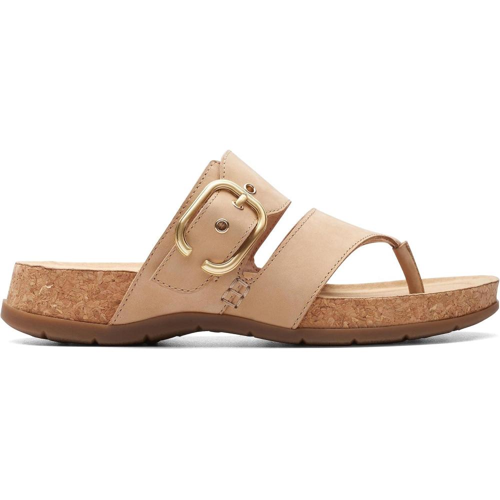 imageClarks Womens Reileigh ParkBeige Nubuck