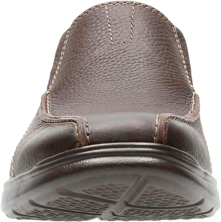 imageClarks Mens Cotrell Step SlipOn LoafersBrown Oily Leather