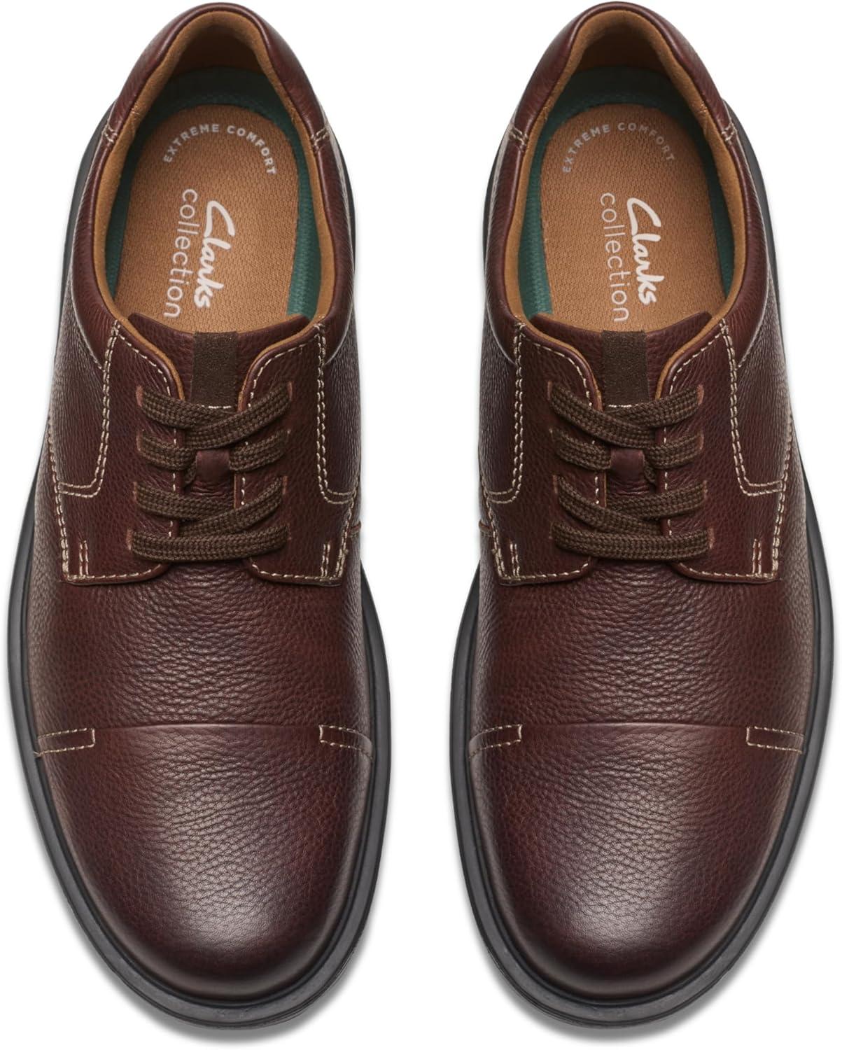 imageClarks Mens Gessler CapBlack Leather