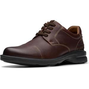 Clarks Men’s Gessler Cap(Black Leather)