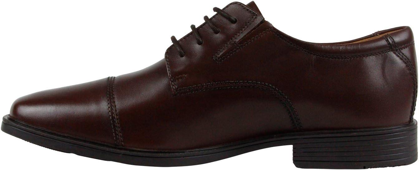 imageClarks Mens Tilden Cap Oxford ShoeBrown Leather