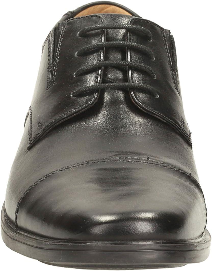 imageClarks Mens Tilden Cap Oxford ShoeLeat Black